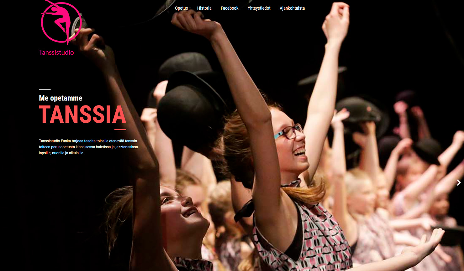 Website and domain: funka.fi